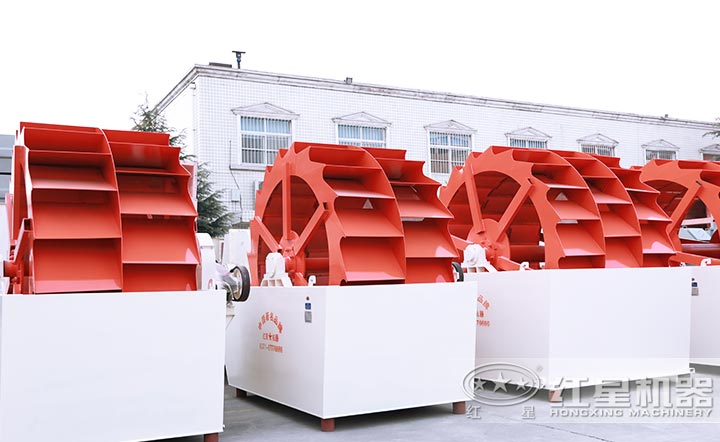洗砂機(jī)有單輪、雙輪以及三輪洗砂機(jī)
